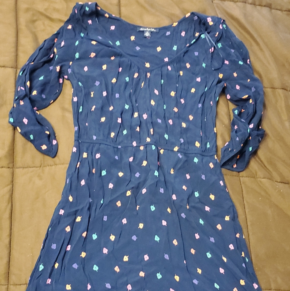Blue dress